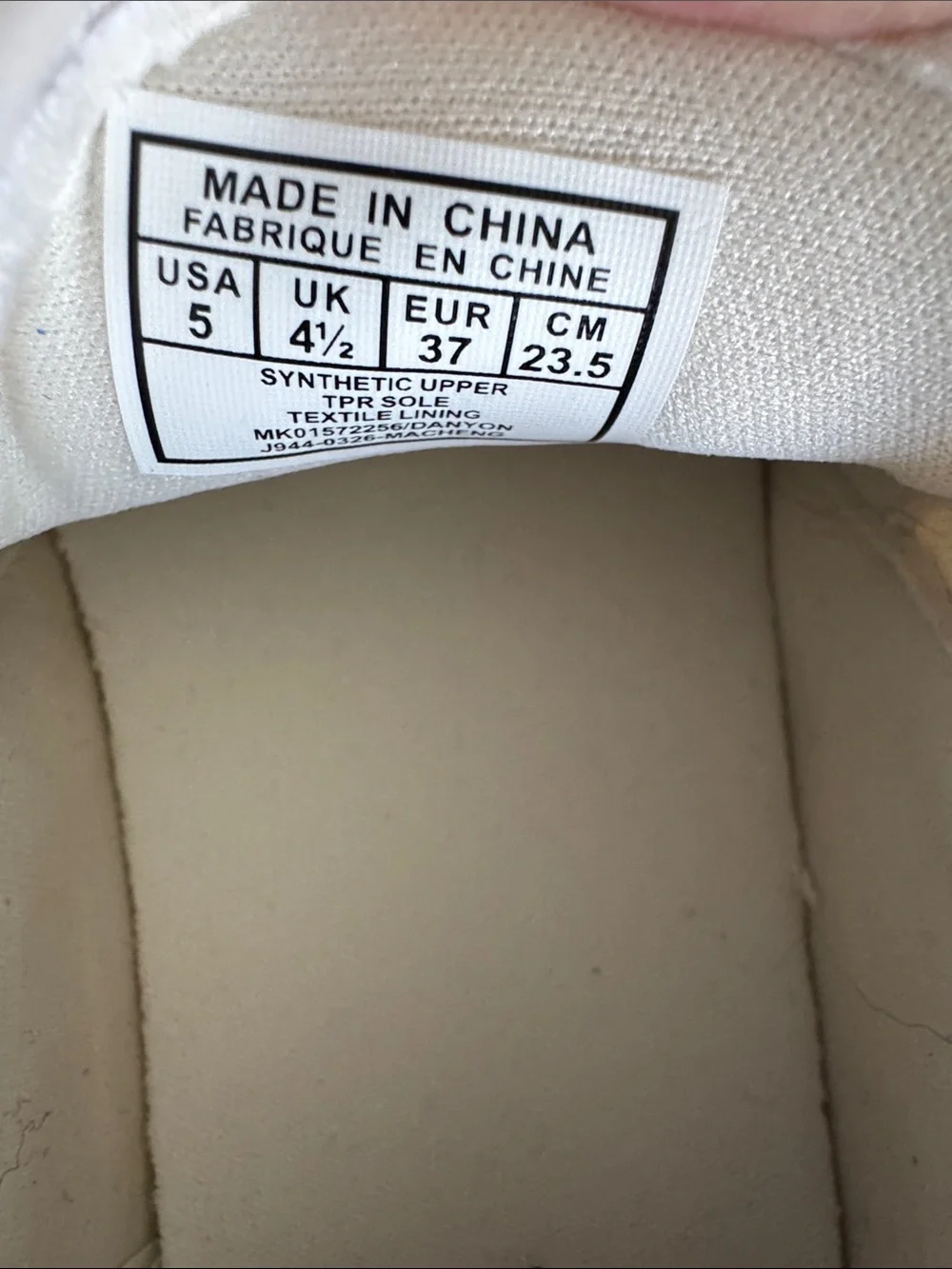 Michael Kors Danyon Slip On Sneakers Vanilla MK Logo NEW Size 5